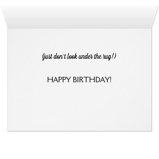 Schwarze Labrador-"angenehme Überraschungs-" (Innenansicht Horizontal (Unten))