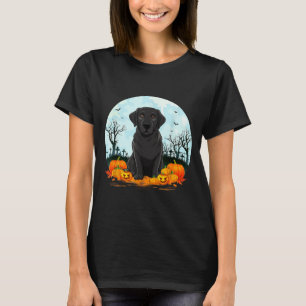 Schwarze Labrador-Hunde Liebhaber Jungen Mädchen H T-Shirt