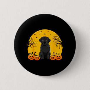 Schwarze Labrador-Hunde Liebhaber Männer Frauen Ki Button