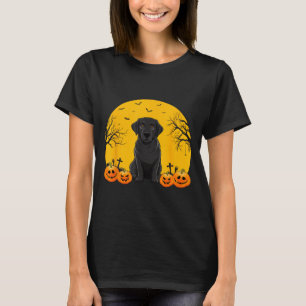 Schwarze Labrador-Hunde Liebhaber Männer Frauen Ki T-Shirt