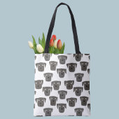 Schwarze Labrador Hunde Tasche