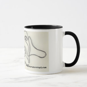 Schwarze Labrador-Tasse Tasse