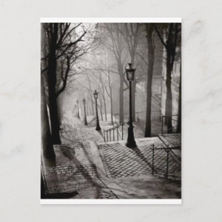 Schwarze Lampen Postkarte