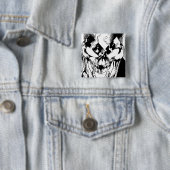 Schwarze Laterne Button (Beispiel)