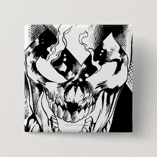 Schwarze Laterne Button (Vorderseite)