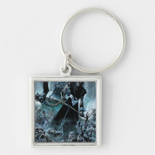 Schwarze Laternen-Korps-Platte Schlüsselanhänger