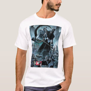 Schwarze Laternen-Korps-Platte T-Shirt