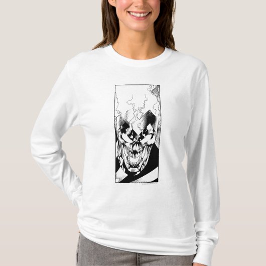 Schwarze Lattern T-Shirt (Vorderseite)