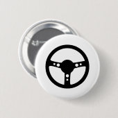 schwarze laufende Lenkradikone Button (Vorne & Hinten)
