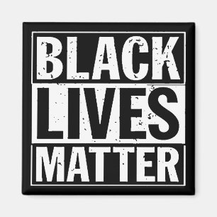 "SCHWARZE LEBEN-ANGELEGENHEIT" MAGNET