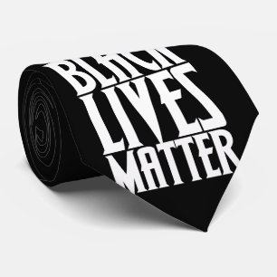 Schwarze Leben Krawatte