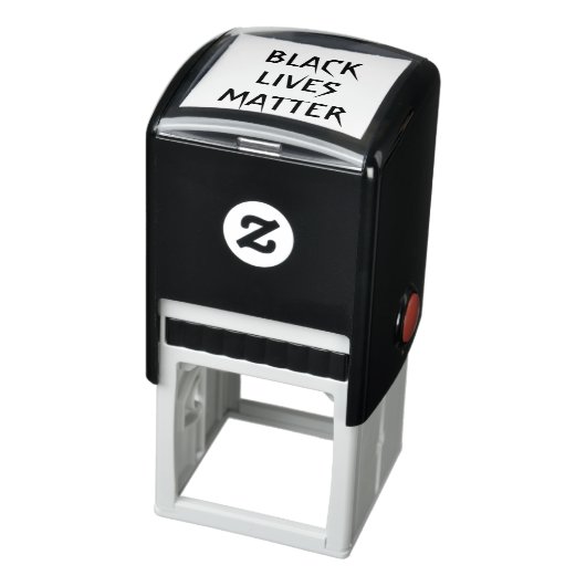 Schwarze Leben Materie Selbst-Ink-Briefmarke Permastempel (Produkt)