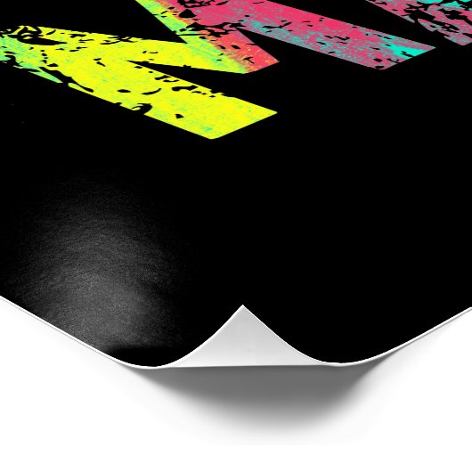 Schwarze Leben Matte Malerei 01 Überraschende Mult Poster (Ecke)