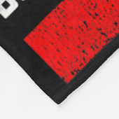 Schwarze Leben Problem nur ich stehe mit dir Fleecedecke (Ecke)