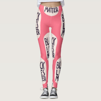 Schwarze Leben sind wichtig, kalligraphisches Must Leggings
