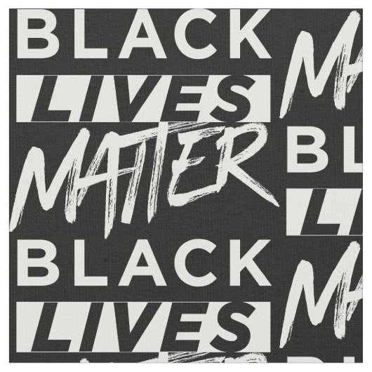 Schwarze Leben Stoff (Nahaufnahme)