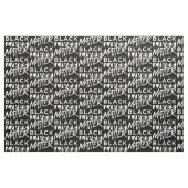 Schwarze Leben Stoff (Fat Quarter (45,7 x 55,9 cm))
