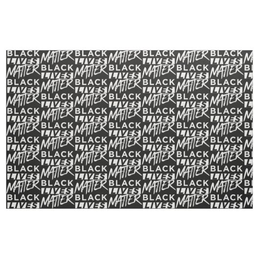 Schwarze Leben Stoff (Fat Quarter (45,7 x 55,9 cm))