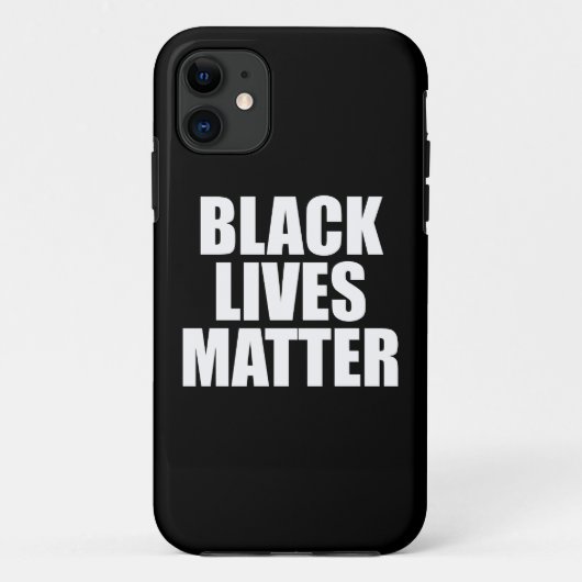 Schwarze Leben zählen Case-Mate iPhone Hülle (Rückseite)