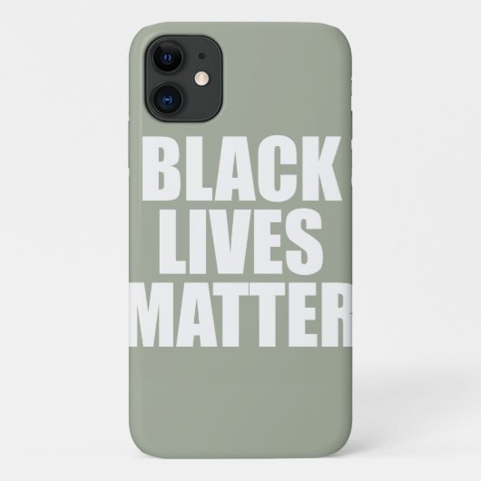 Schwarze Leben zählen Case-Mate iPhone Hülle (Rückseite)