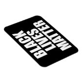 Schwarze Leben zählen Magnet (Rechte Seite)
