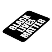 Schwarze Leben zählen Magnet (Linke Seite)
