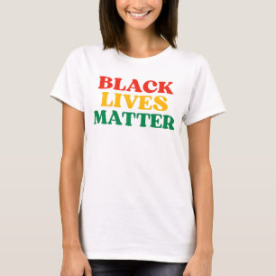 Schwarze Leben zählen T-Shirt