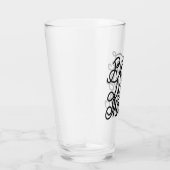 Schwarze Lebensfrage Glas (Rechts)
