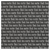 Schwarze Lebensfrage Stoff (Nahaufnahme)