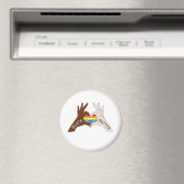 SCHWARZE LEBENSMITTEL MAGNET (In Situ (Geschirrspüler))