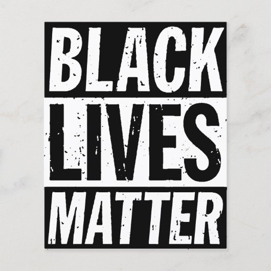 "SCHWARZE LEBENSMITTEL SIND VON BEDEUTUNG" FLYER (Vorne)