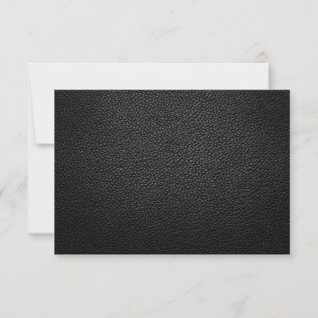 Schwarze Ledertextur für den Hintergrund (Vorderseite)