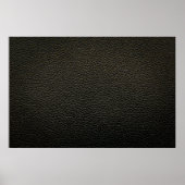 Schwarze Ledertextur oder Hintergrund. abstrakt, A Poster (Vorne)