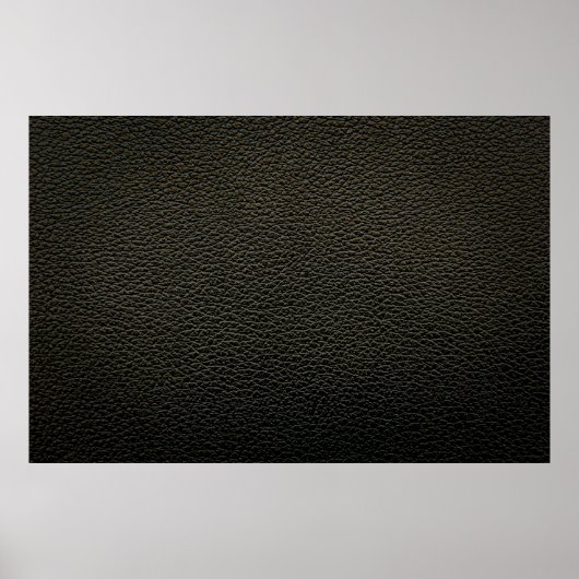 Schwarze Ledertextur oder Hintergrund. abstrakt, A Poster (Vorne)