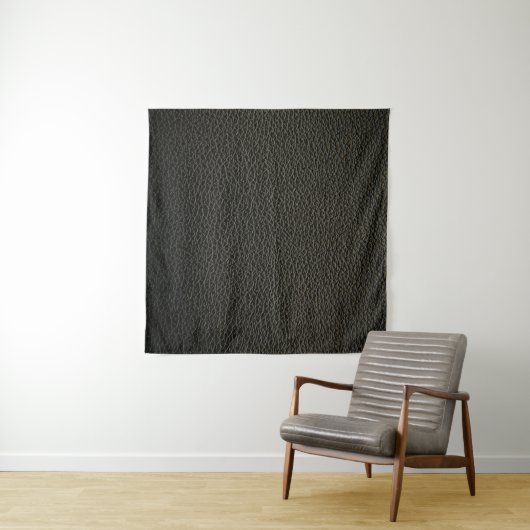 Schwarze Ledertextur oder Hintergrund. abstrakt,an Wandteppich (Beispiel (Horizontal))