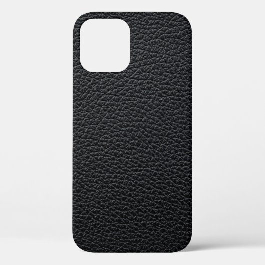 Schwarze Ledertextur oder Hintergrund. Leder,Textu Case-Mate iPhone Hülle (Rückseite)