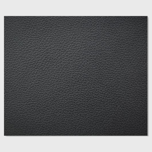 Schwarze Ledertextur oder Hintergrund. Leder, Texu Geschenkpapier (Flach)