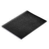 Schwarze Ledertextur und Hinterleder, Textur Notizblock (Linke Seite)