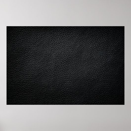 Schwarze Ledertextur und Hinterleder, Textur Poster (Vorne)