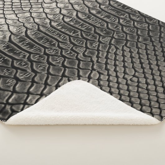 Schwarze Ledertextur, Verwendung im Hintergrund. Sherpadecke (3/4)