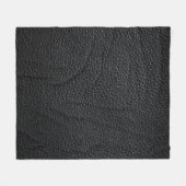Schwarze Ledertxtur und Hintergrundleder,textur Fleecedecke (Vorderseite (Horizontal))