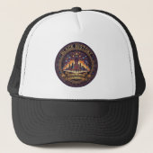 Schwarze Legacy Unity Pride Premium Snapback Kappe (Vorderseite)