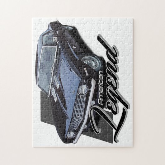 Schwarze Legende Puzzle (Vertikal)