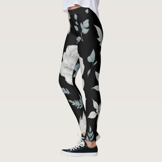 Schwarze Leggings (Links)