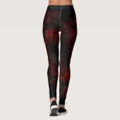 schwarze Leggings (Rückseite)