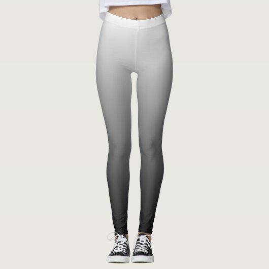 Schwarze Leggings (Vorderseite)