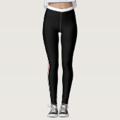 Schwarze Leggings - Ihre Farben (Vorderseite)