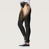 SCHWARZE LEGGINGS MIT EIGENEM FLUG (Links)