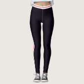 Schwarze Leggings wählen Farbauswahl (Vorderseite)