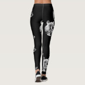 Schwarze Leggings wütender Hutmacher-Alices (Rückseite)